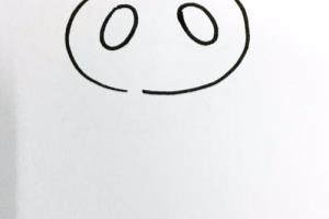 【简笔画教程】如何画一只可爱的熊猫.