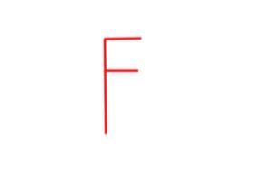 如何用F画一只长颈鹿.