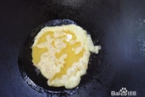 菠菜炒鸡蛋的做法.