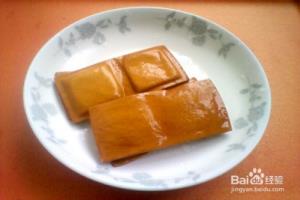 豆干炒胡萝卜------营养美味.