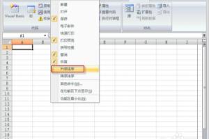 在office2007中设置自己的快速访问工具栏.