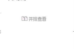 长、多文档操作：[4]两个文档进行并排比较.