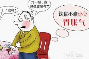 如何应对胃胀气.
