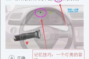科目一答题技巧.