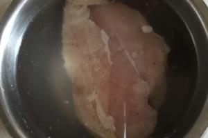 宝宝辅食-鸡肉泥.