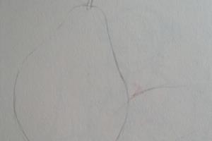 油画棒梨子的画法教程.