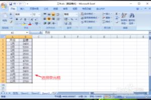 Excel表格里怎样添做图表数据分析.