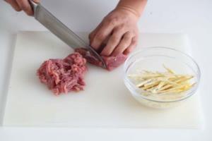 春笋豆豉炒肉丝.
