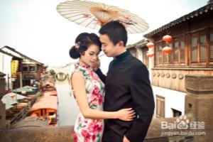 大美堂摄影教你怎样拍出漂亮的单人婚纱照.