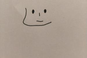 怎样画简笔画——拿雨伞的小女孩.