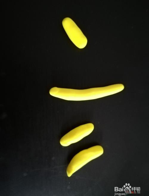 橡皮泥制作一个抖音非常火的小黄鸭
