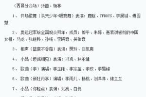 2017央视春晚节目单，直播在哪里看，解决方法.