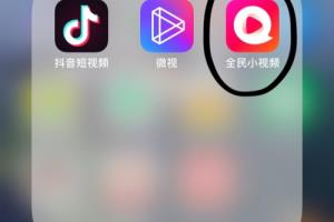 全民小视频～拍视频如何头部保健操的贴纸呢？.