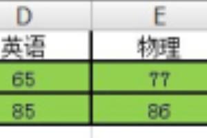 如何在Execl中计算平均值.