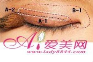 打造眼尾层叠慵懒风性感下垂眼妆.