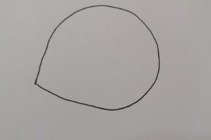 小鹿的简笔画.