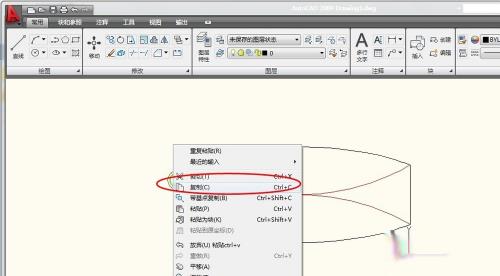 Auto CAD 复制、倒角、圆角如何使用