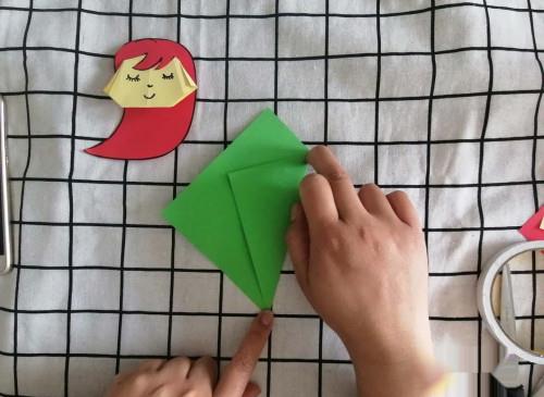 美人鱼折纸手工