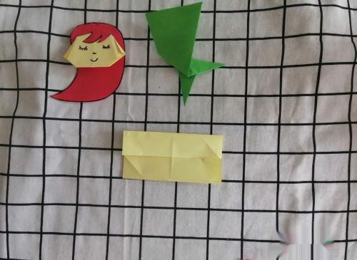 美人鱼折纸手工