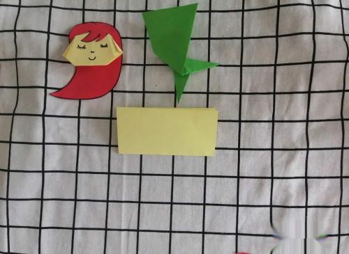 美人鱼折纸手工