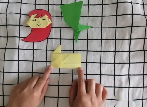 美人鱼折纸手工