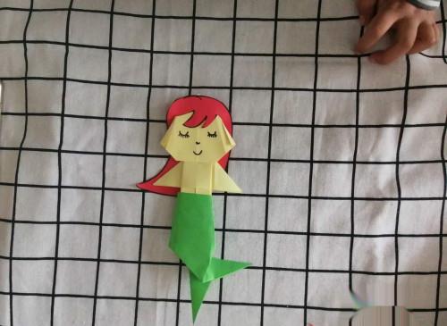 美人鱼折纸手工