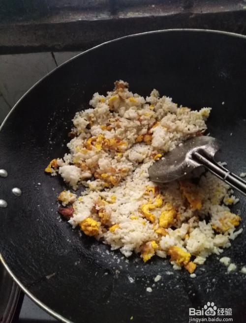 剩饭如何炒蛋?