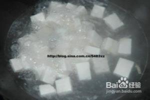豆腐蛤蜊汤怎么做.