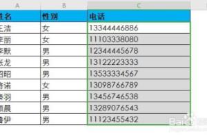Excel表格怎么设置手机号分段模式？.