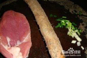 如何做山药炒肉片.