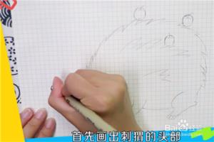刺猬要怎么画.