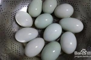简易制作咸鸭蛋.