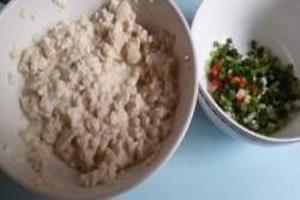 鲜辣豆腐葱花饼.