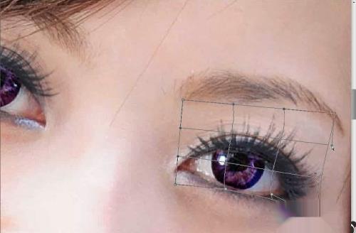 如何使用PS制作梦幻美瞳和睫毛?