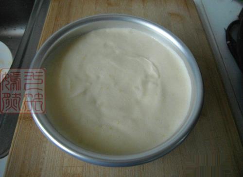 蜜豆戚风蛋糕