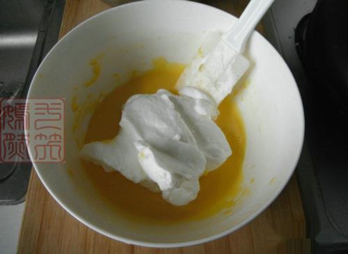 蜜豆戚风蛋糕