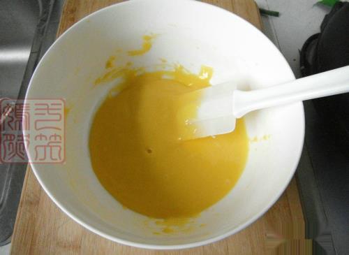 蜜豆戚风蛋糕