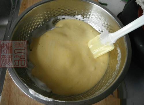 蜜豆戚风蛋糕