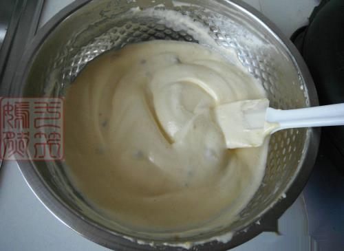 蜜豆戚风蛋糕