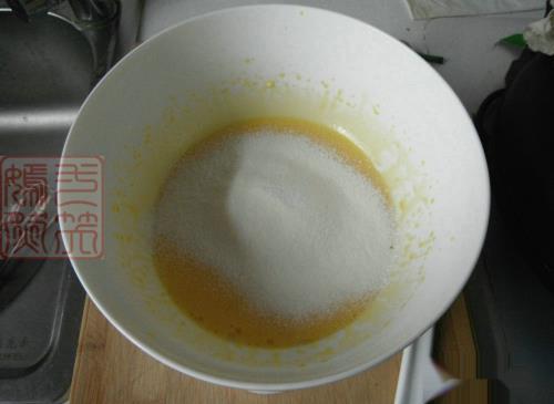 蜜豆戚风蛋糕