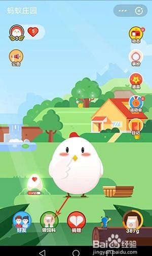 在支付宝的蚂蚁庄园中如何为小鸡领取饲料呢?