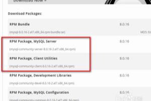 mysql安装过程中的Failed dependencies问题.