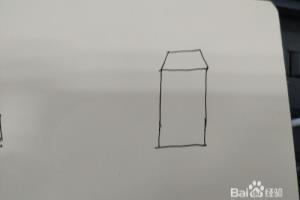 小房子简笔画画法-教孩子画小房子的简笔画.