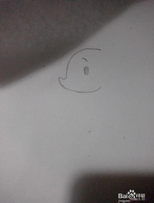 一只小鹿的简笔画