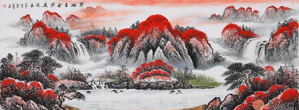 办公室内挂什么画风水好,不同部门不同选择!