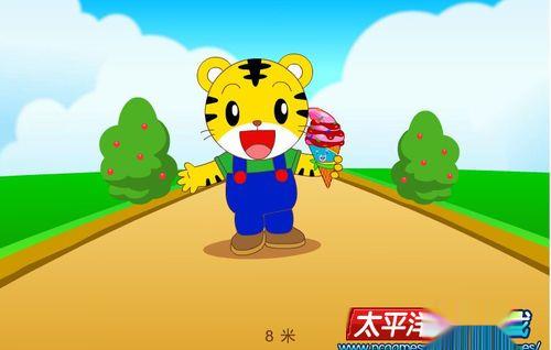 怎样玩巧虎的冰激凌竞走