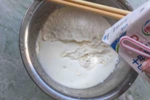 懒人版香蕉蓝莓松饼.