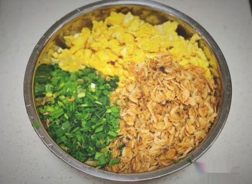 吃到停不下来的韭菜鸡蛋虾皮馅饼