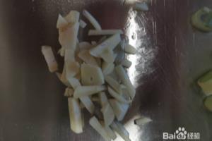 豆干、秀珍菇烧肉的做法.