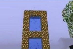 我的世界天堂之门怎么做.